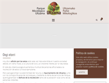 Tablet Screenshot of parquemicologico.com